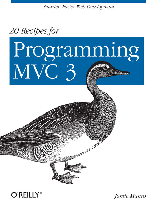Title details for 20 Recipes for Programming MVC 3 by Jamie Munro - Available